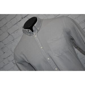 Western Rise Limitless Dress Shirt Mens Size Medium Merino Wool Polyester Blend